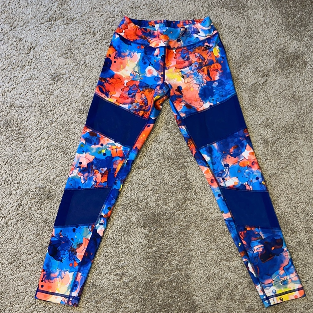 Multi color Adidas leggings